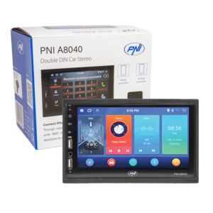 Multimediální přehrávač do auta PNI A8040 s Androidem 13, 2GB DDR3/ROM 32GB, 7palcová obrazovka, CarPlay, Android Auto, 2 x USB, BT