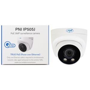 Video monitorovací kamera PNI IP505J POE, 5MP