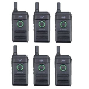 Sada 6 přenosných radiostanic PNI PMR R10 PRO, 446MHz, 0,5W, 16 programovatelných kanálů, 16 PMR a 50 CTCSS a 104 DCS tónů