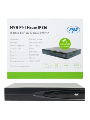 NVR PNI House IP816 s 16 kanály