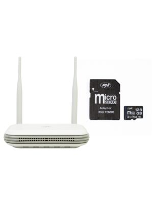 Balíček bezdrátového NVR PNI House WIFI800 a 128GB microSD karta